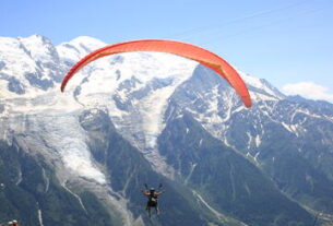 paragliding Chamonix