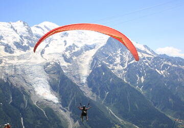 paragliding Chamonix