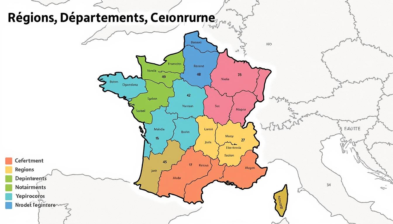 découvrez comment la france est organisée administrativement, avec ses différentes divisions comme les régions, départements, arrondissements et communes.
