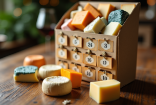 Découvrez de nouveaux goûts : calendrier de l'avent fromage